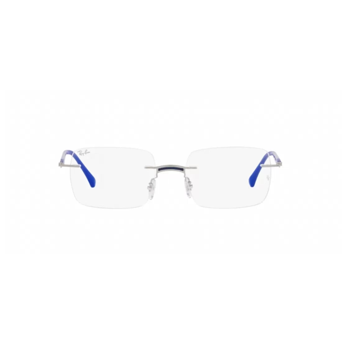 OCCHIALE DA VISTA UNISEX RAY-BAN RX 8767 - 1231 BLU SU ARGENTO CALIBRO 53