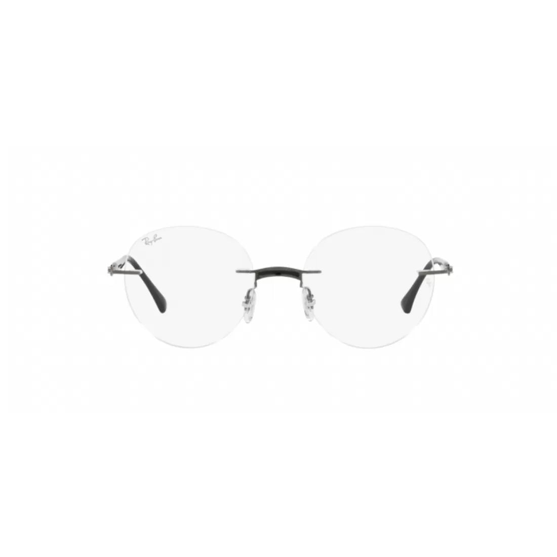 OCCHIALE DA VISTA UNISEX RAY-BAN RX 8768 - 1230 NERO SU CANNA DI FUCILE CALIBRO 50