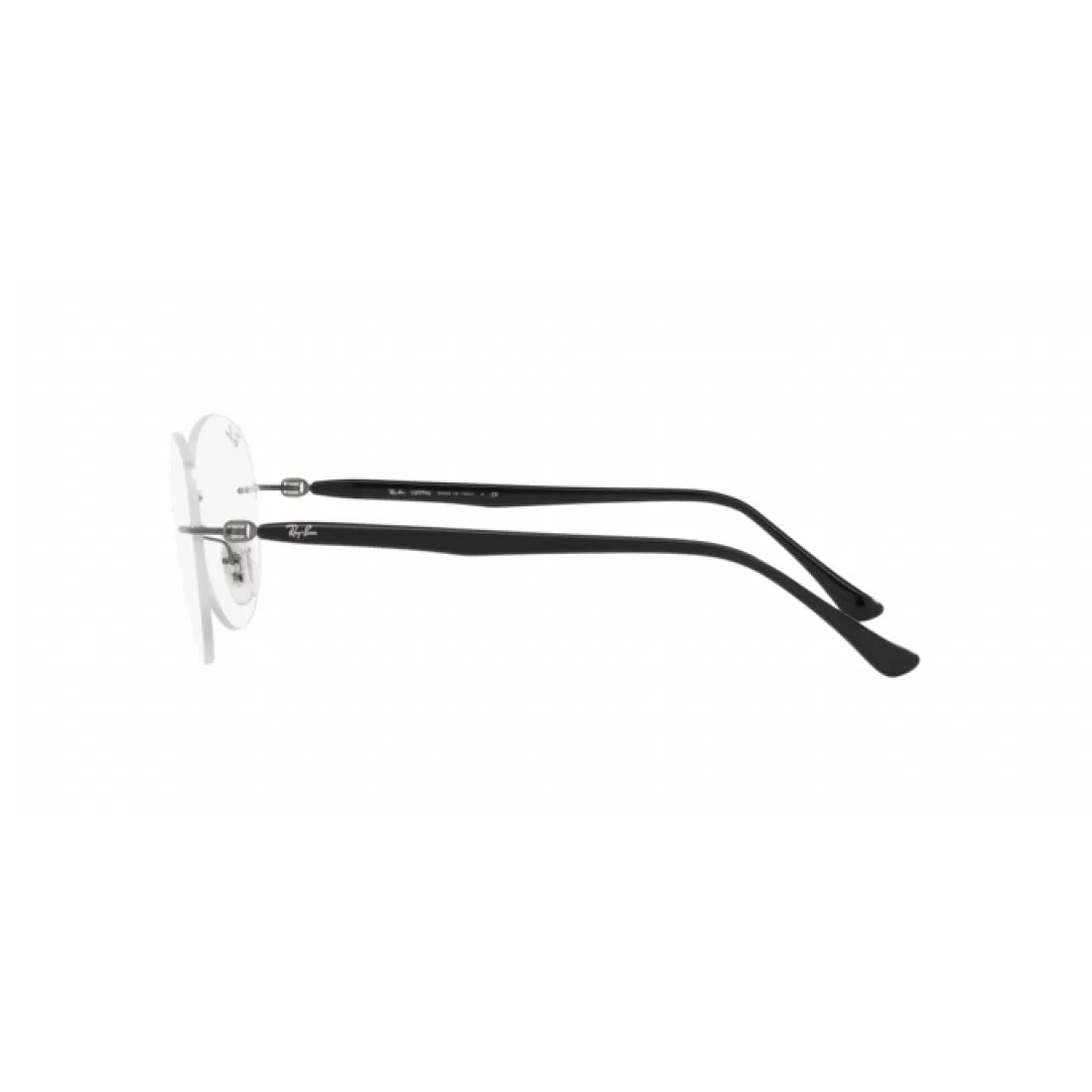 OCCHIALE DA VISTA UNISEX RAY-BAN RX 8768 - 1230 NERO SU CANNA DI FUCILE CALIBRO 50