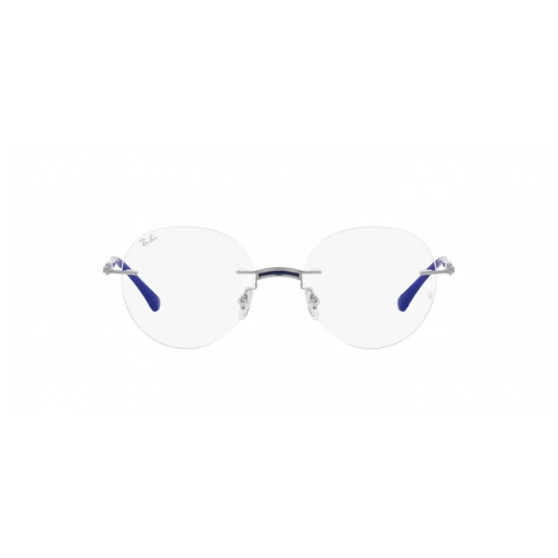 OCCHIALE DA VISTA UNISEX RAY-BAN RX 8768 - 1231 BLU SU ARGENTO CALIBRO 50