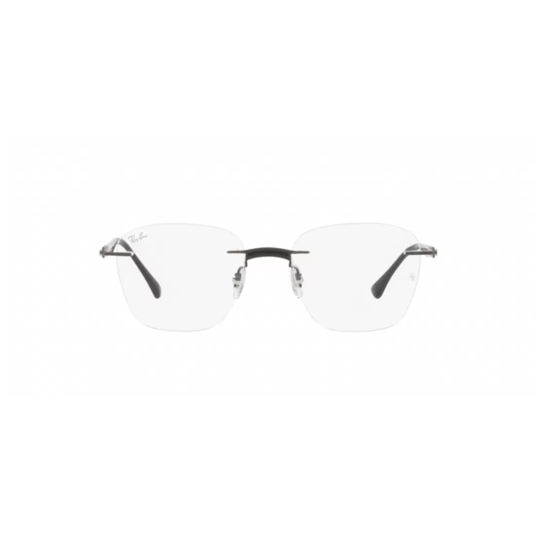 OCCHIALE DA VISTA UNISEX RAY-BAN RX 8769 - 1128 NERO SU LEVIGATURA CANNA DI FUCILE CALIBRO 49