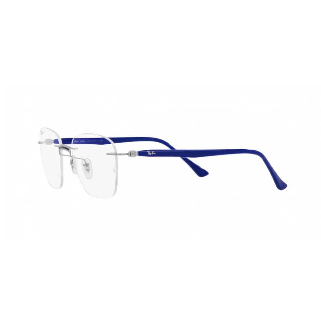 OCCHIALE DA VISTA UNISEX RAY-BAN RX 8769 - 1231 BLU SU ARGENTO CALIBRO 49