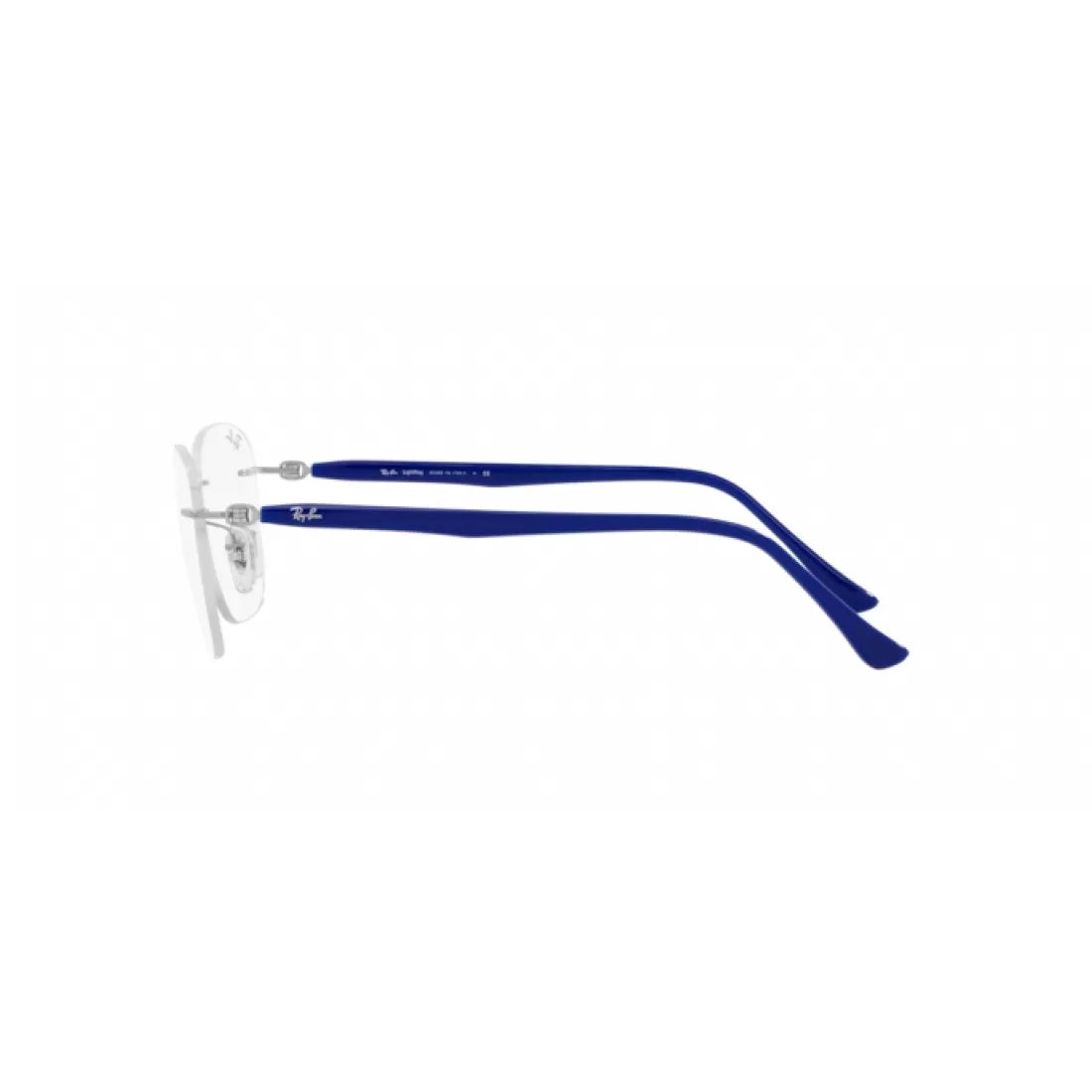 OCCHIALE DA VISTA UNISEX RAY-BAN RX 8769 - 1231 BLU SU ARGENTO CALIBRO 49