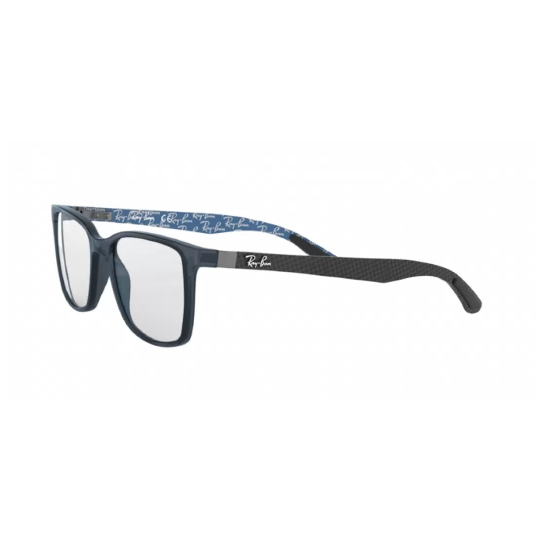 OCCHIALE DA VISTA UOMO RAY-BAN RX 8905 - 5844 BLU TRASPARENTE CALIBRO 55