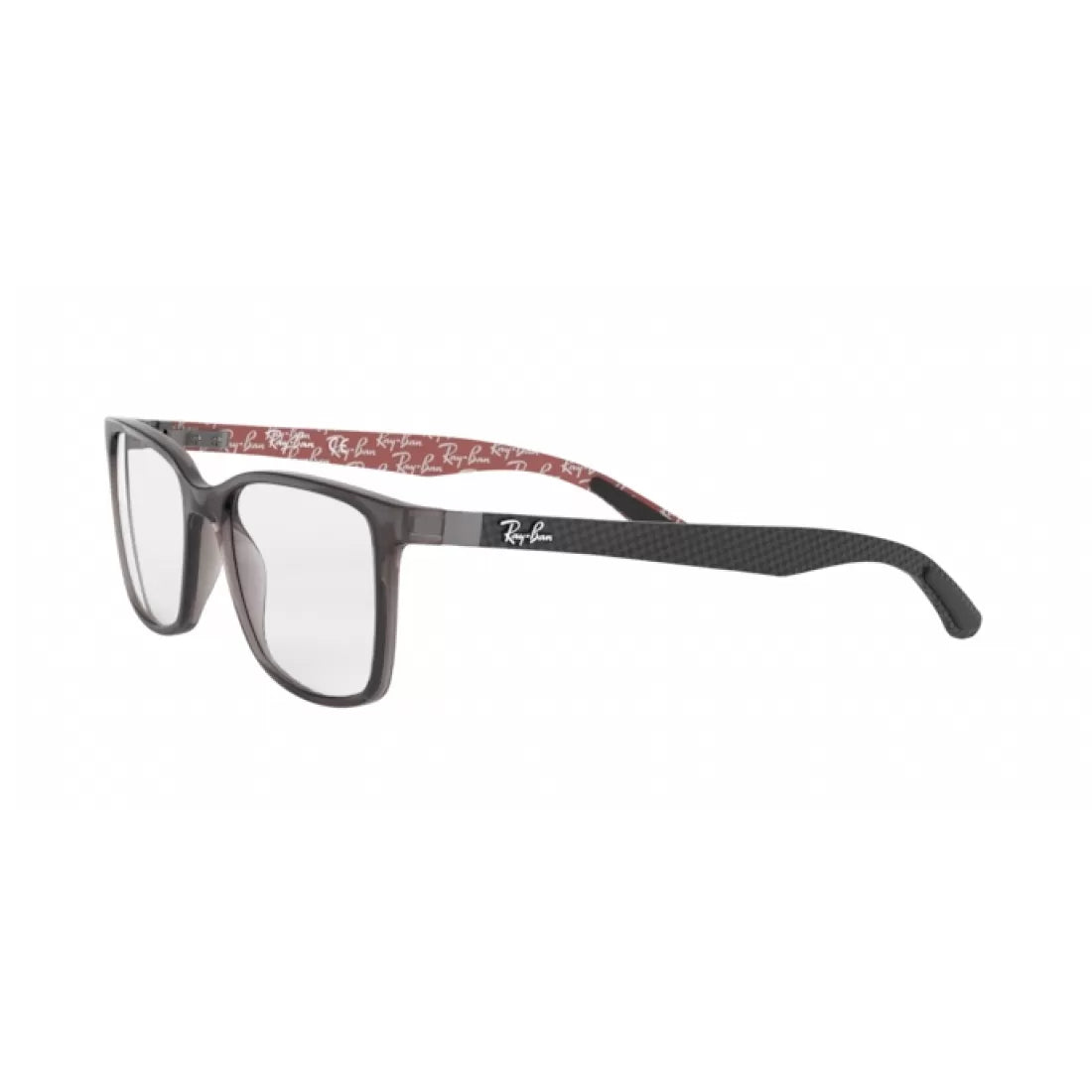 OCCHIALE DA VISTA UOMO RAY-BAN RX 8905 - 5845 GRIGIO TRASPARENTE CALIBRO 53