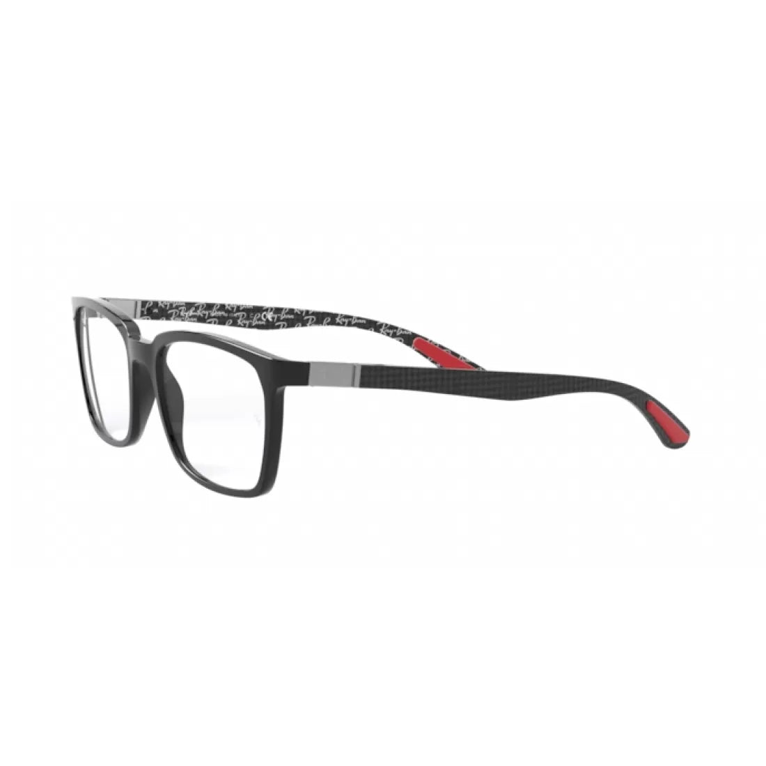 OCCHIALE DA VISTA UOMO RAY-BAN RX 8906 - 2000 NERO LUCIDO CALIBRO 52