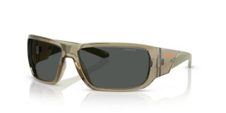 Occhiali da Sole Arnette SNAP II Uomo Transparent Olive - Originali