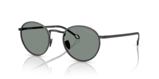 Occhiali da Sole Giorgio Armani AR6163J Uomo Nero Opaco - Originali