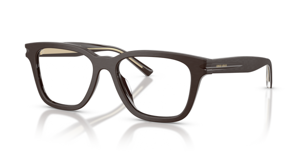 Occhiali da Vista Giorgio Armani 0AR7288U Unisex - Marrone Spazzolato