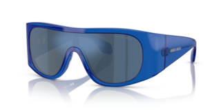 Occhiali da Sole Giorgio Armani AR8222U Uomo Blu Trasparente