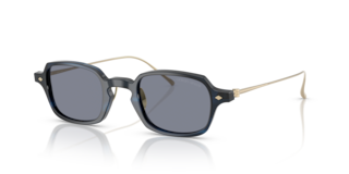 Occhiali da Sole Uomo Giorgio Armani AR8227T Striped Blue Originali