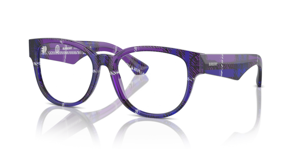 Occhiali da Vista Donna Burberry 0BE2410 Check Violet | Eleganza Iconi