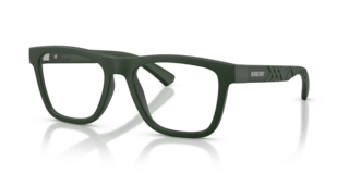 Occhiali da Vista Uomo Burberry 0BE2452U Verde Opaco - Stile Iconico