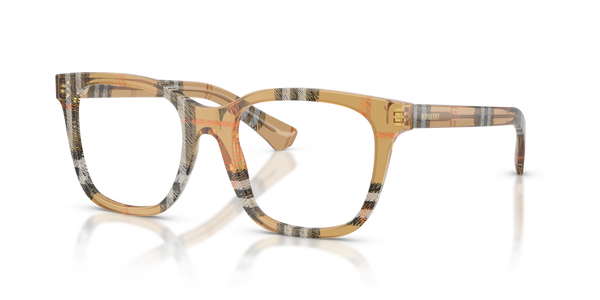 Occhiali da Vista Burberry 0BE2455 Donna Check Sand - Stile UK