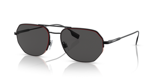 Occhiali da Sole Burberry Uomo Neri 0BE3140 HENRY