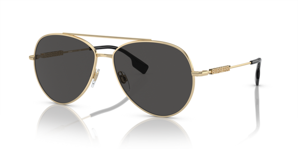 Occhiali da Sole Burberry Donna BE3147 Oro Chiaro Originali
