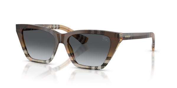 Occhiali da sole Burberry donna 0BE4468 Check Sand originali