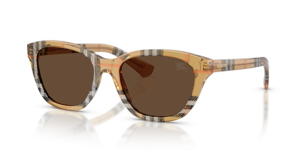 Occhiali da sole donna Burberry Check Sand 0BE4486 | Originali