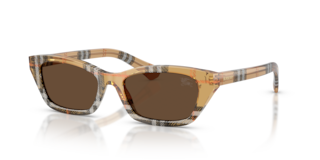 Occhiali da Sole Donna Burberry 0BE4488 Check Sand | Originali