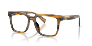 Occhiali da Vista Dolce&Gabbana Uomo 0DG3422 Striped Brown