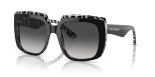 Occhiali da Sole Dolce&Gabbana 0DG4414 Donna Top Black On Zebra