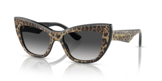 Occhiali da Sole Dolce Gabbana DG4417 Donna Leo Brown/Black