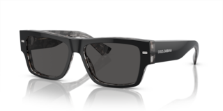 Occhiali da Sole Dolce&Gabbana DG4451 Uomo Black On Grey Havana