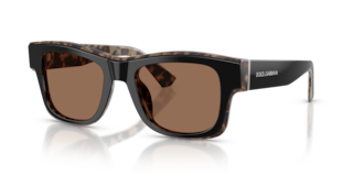 Occhiali da Sole Dolce&Gabbana Uomo DG4515 Black On Red Havana