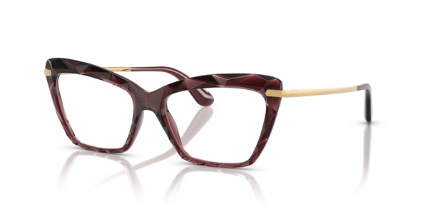 Dolce&Gabbana 0DG5025 Occhiali da Vista Donna - Transparent Bordeaux