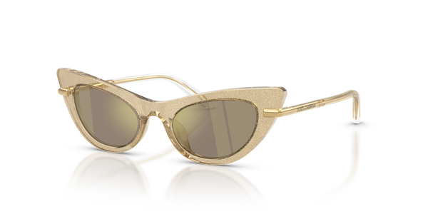 Occhiali da Sole Dolce Gabbana DX4008 Glitter Gold Donna | Originali