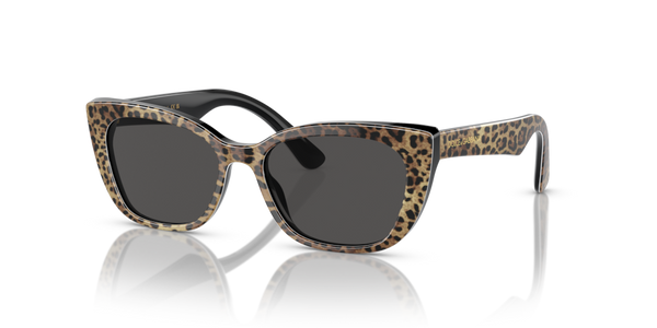 Occhiali da sole Dolce Gabbana bambino 0DX4427 Leo Brown/Black