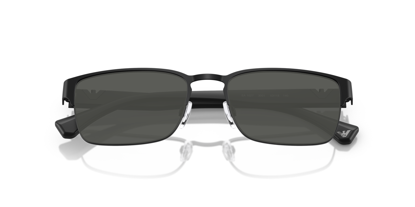 Occhiali da Sole Emporio Armani Uomo EA1027 Argento Opaco