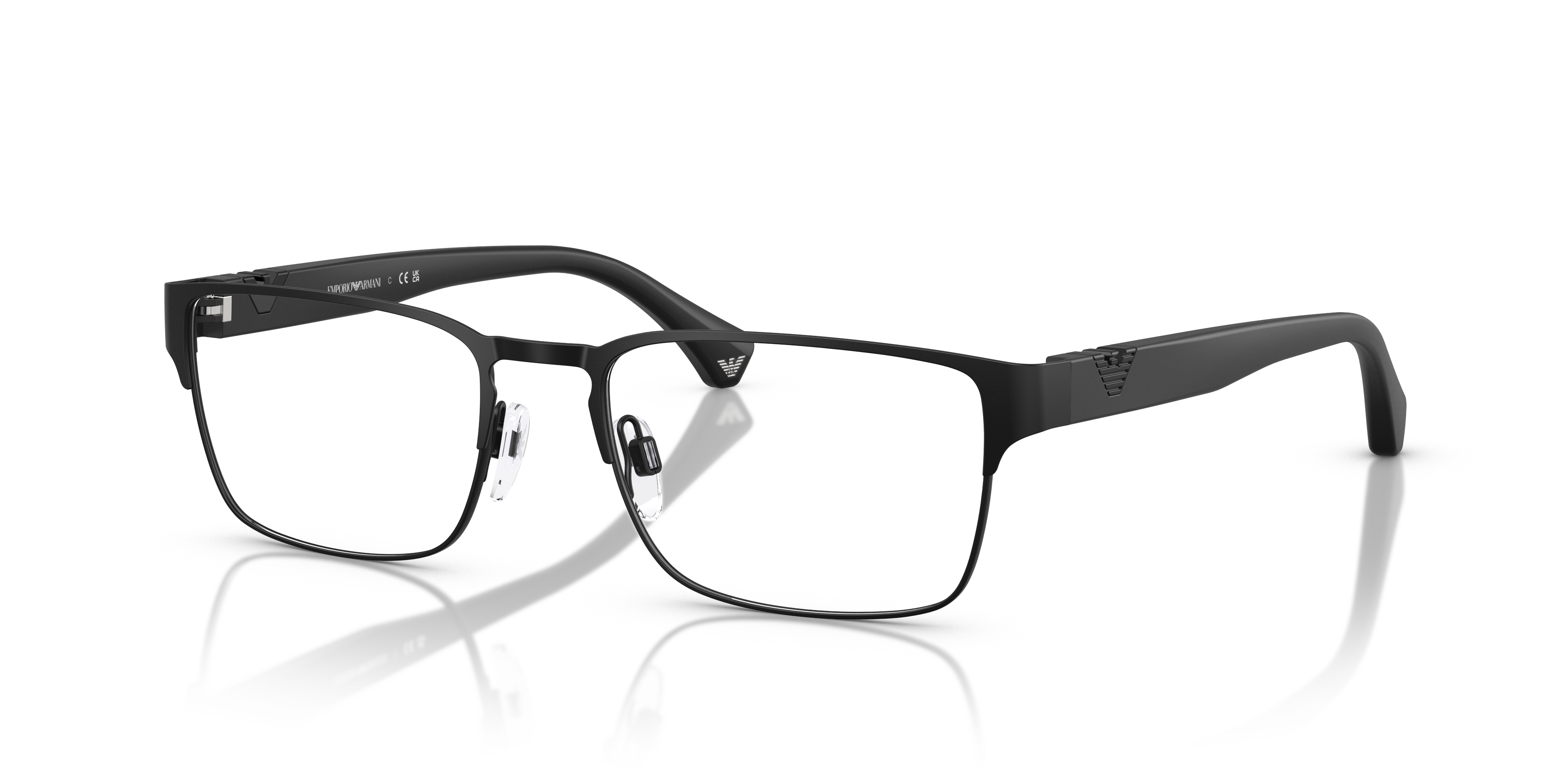 Occhiali da Sole Emporio Armani Uomo EA1027 Argento Opaco