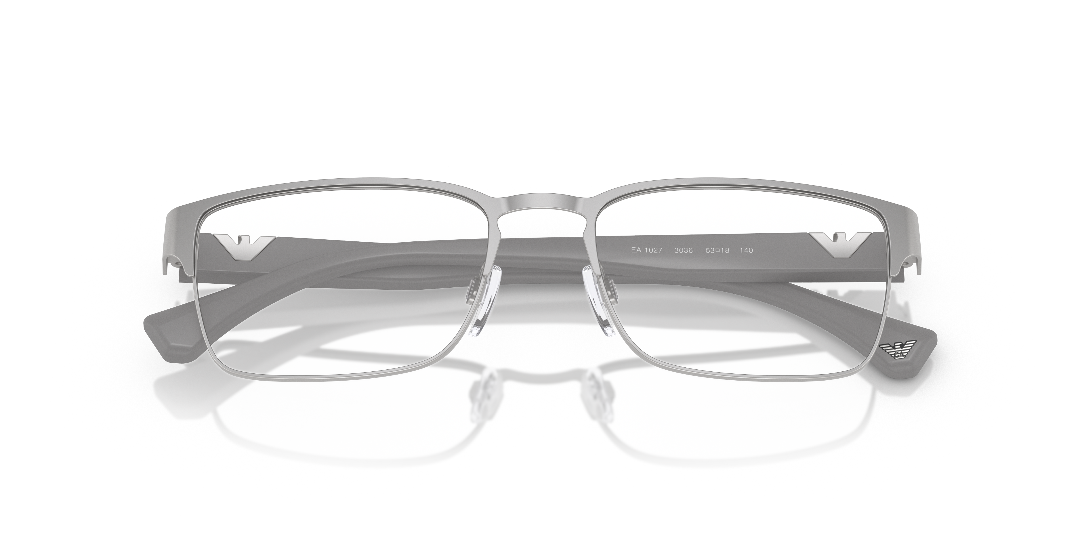 Occhiali da Sole Emporio Armani Uomo EA1027 Argento Opaco