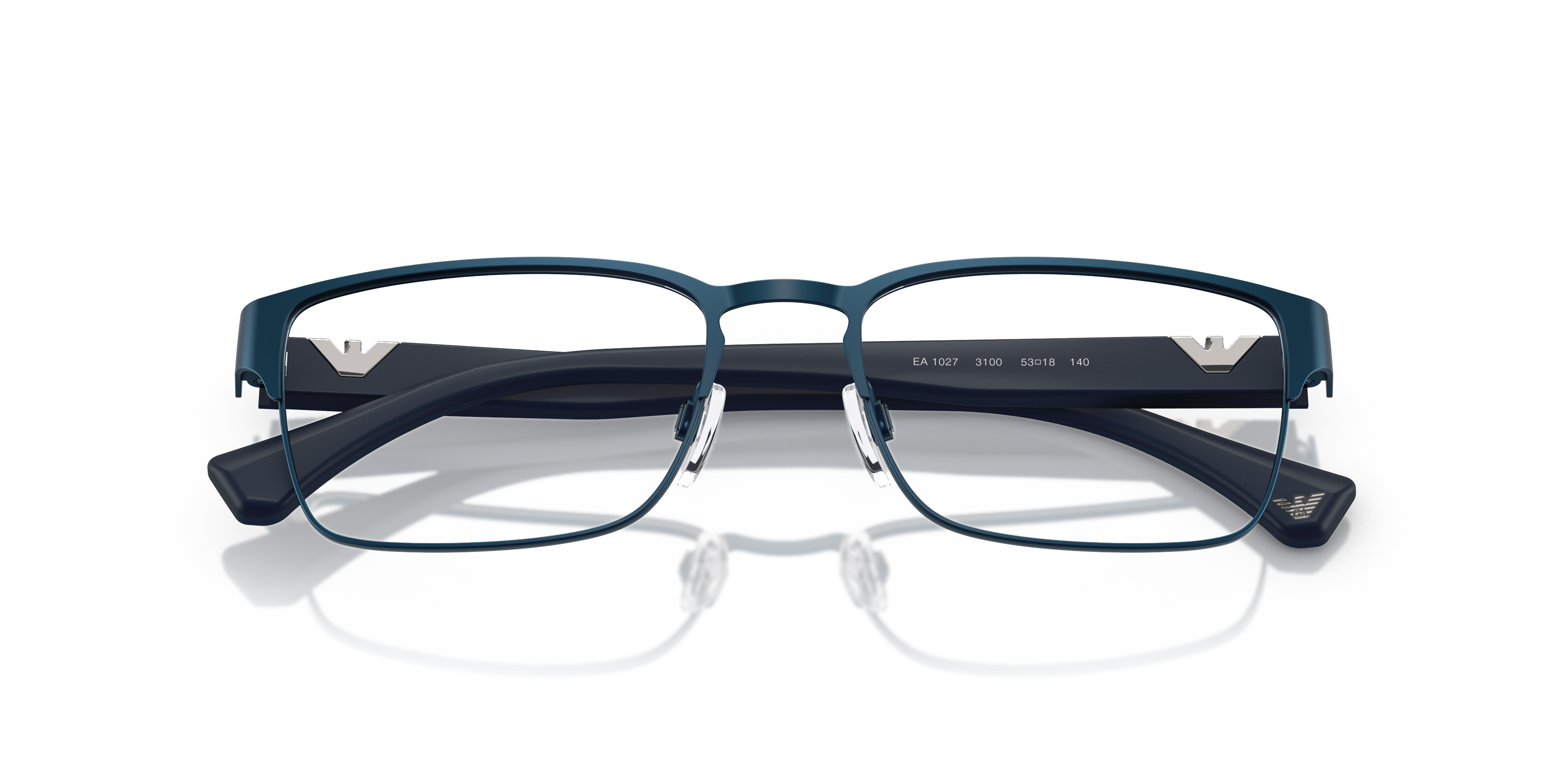 Occhiali da Sole Emporio Armani Uomo EA1027 Argento Opaco