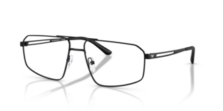 Emporio Armani 0EA1184 Uomo - Occhiali da Vista Nero Opaco