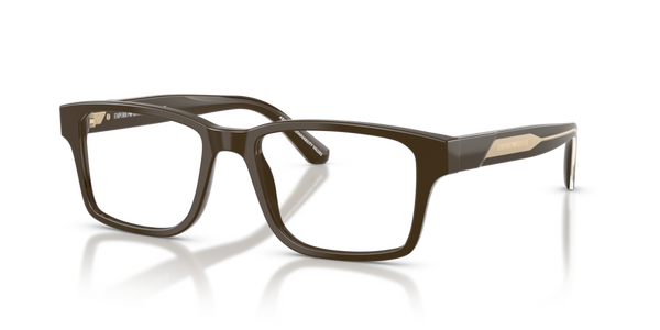 Emporio Armani 0EA3271 - Occhiali da Vista Uomo Shiny Brown