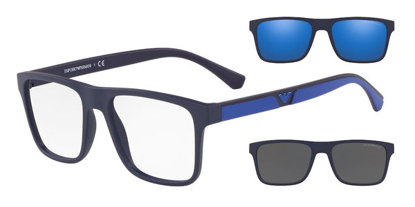 Emporio Armani EA4115 Clip-On · Vista + Sole Uomo