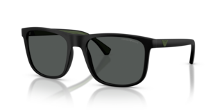 Occhiali da Sole Emporio Armani EA4129 Uomo - Nero Opaco Originali