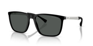 Occhiali da Sole Uomo Emporio Armani EA4150 Neri Rubber Black