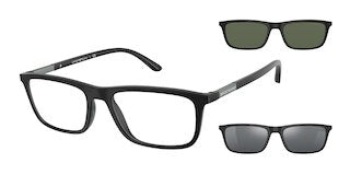 Emporio Armani EA4160 Clip-On · Vista + Sole Uomo