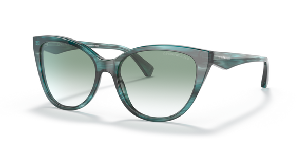 Occhiali da Sole Donna Emporio Armani EA4162 Striped Green | Originali