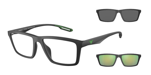 Emporio Armani EA4189U Clip-On · Vista + Sole Uomo