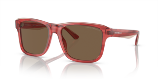 Occhiali da Sole Uomo Emporio Armani EA4208 Bordeaux Originali