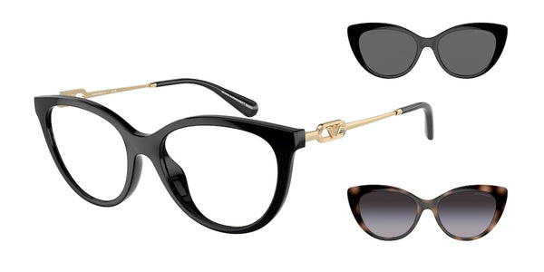 Emporio Armani EA4213U Clip-On · Vista + Sole Donna
