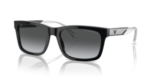 Occhiali da sole uomo Emporio Armani EA4224 Shiny Black | Originali