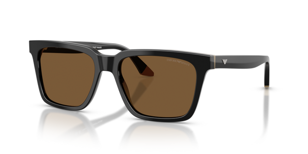 Occhiali da Sole Uomo Emporio Armani EA4260 Black/Beige Originali