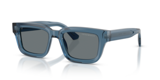 Occhiali da Sole Uomo Emporio Armani EA4270 Blu Trasparente Originali