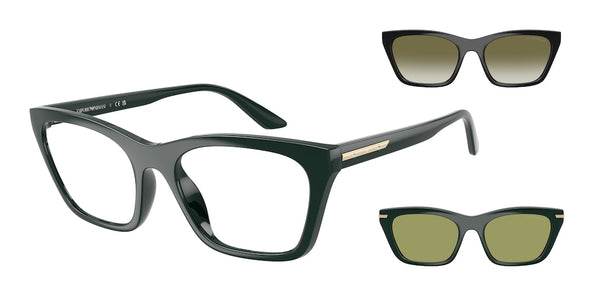 Emporio Armani EA4274BU Clip-On · Vista + Sole Donna