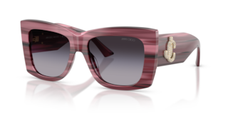 Occhiali da Sole Donna Jimmy Choo 0JC5036B Striped Cranberry | Origina
